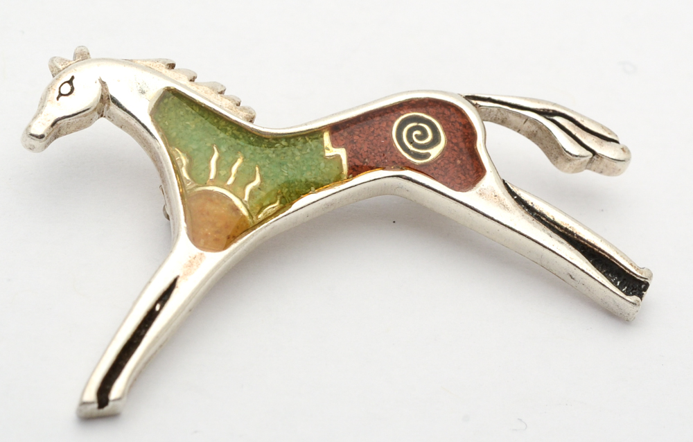 Sterling Silver Novelty Pins