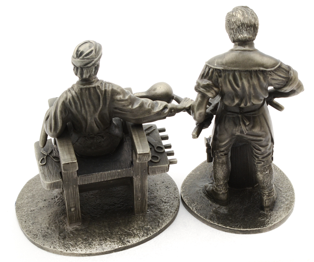 Franklin Mint Pewter Figurines