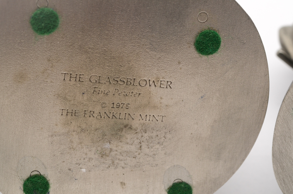 Franklin Mint Pewter Figurines