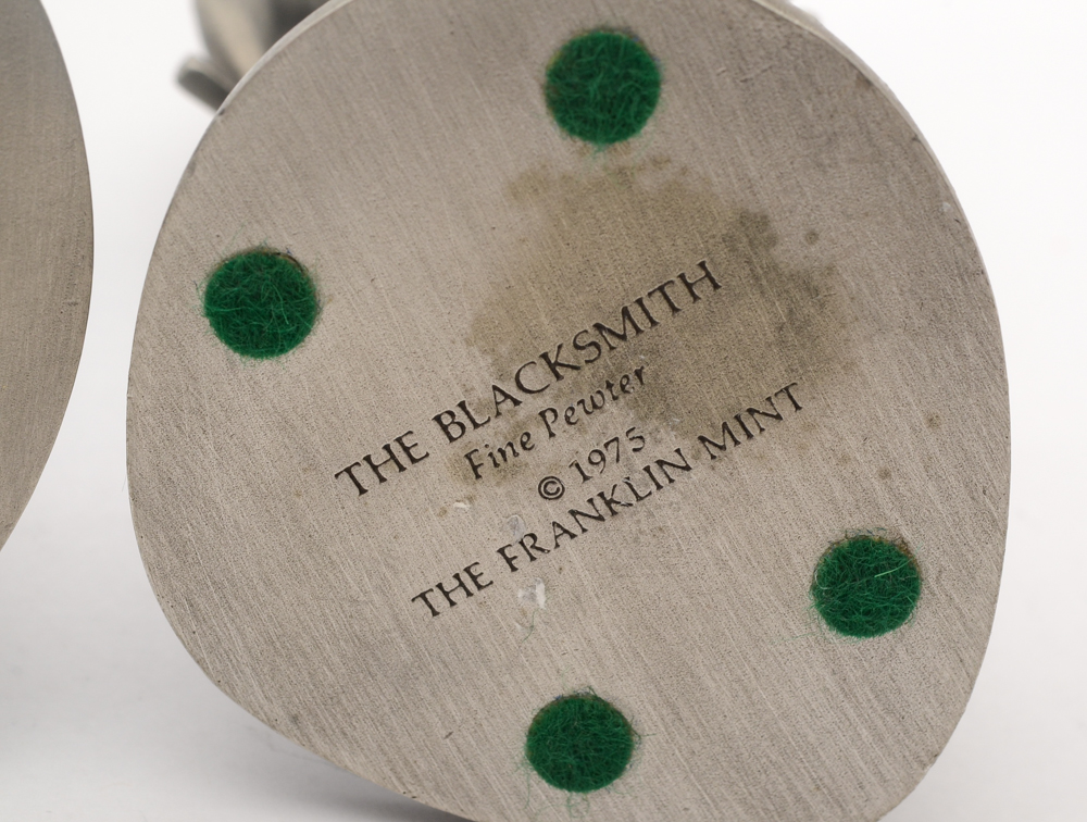 Franklin Mint Pewter Figurines