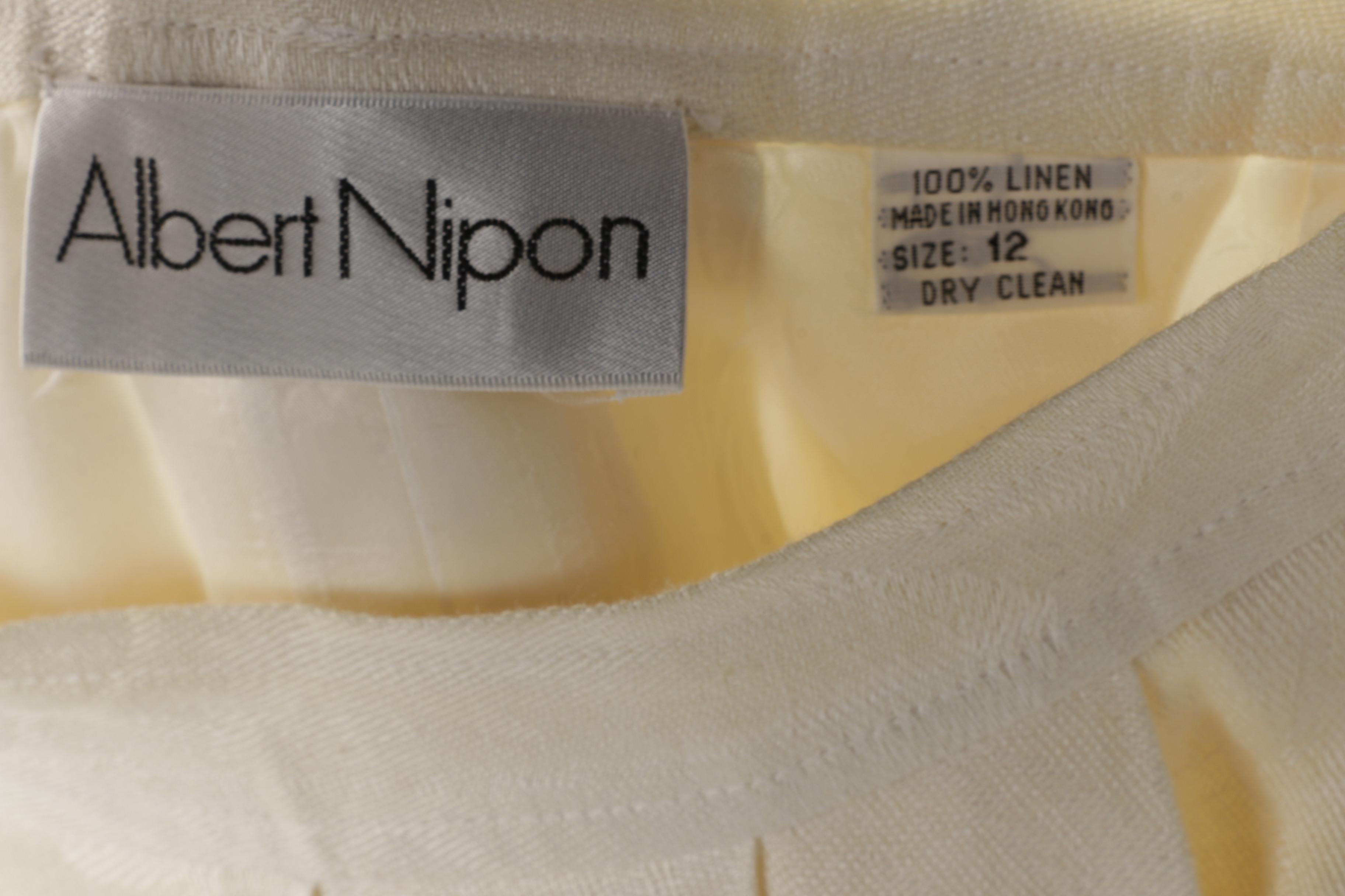 Women's Vintage Albert Nipon Skirt Suit