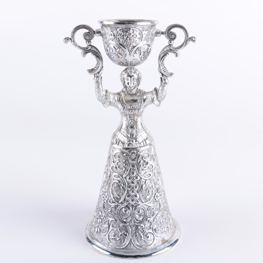 Silver-Plated Wedding Cup
