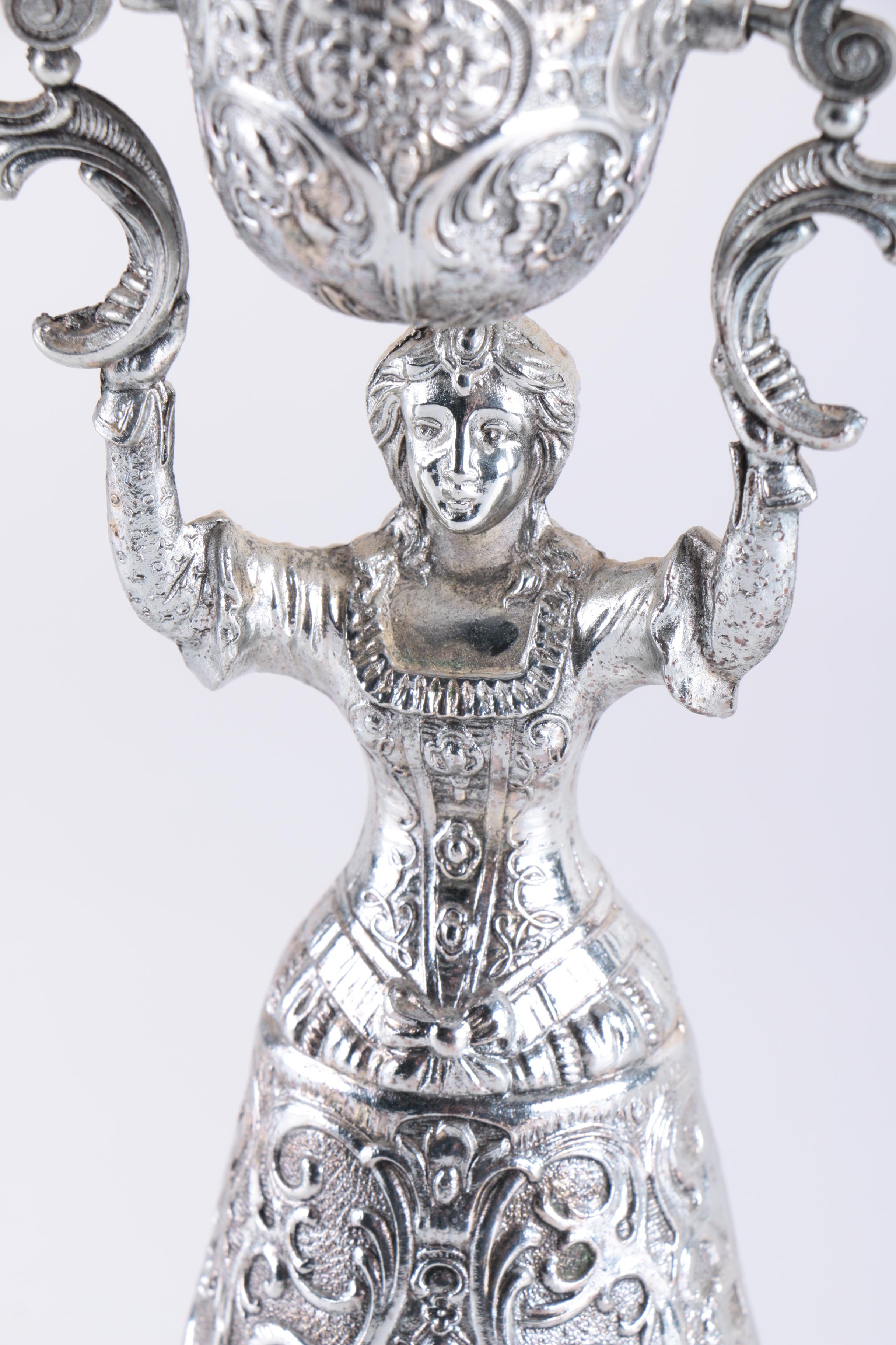 Silver-Plated Wedding Cup