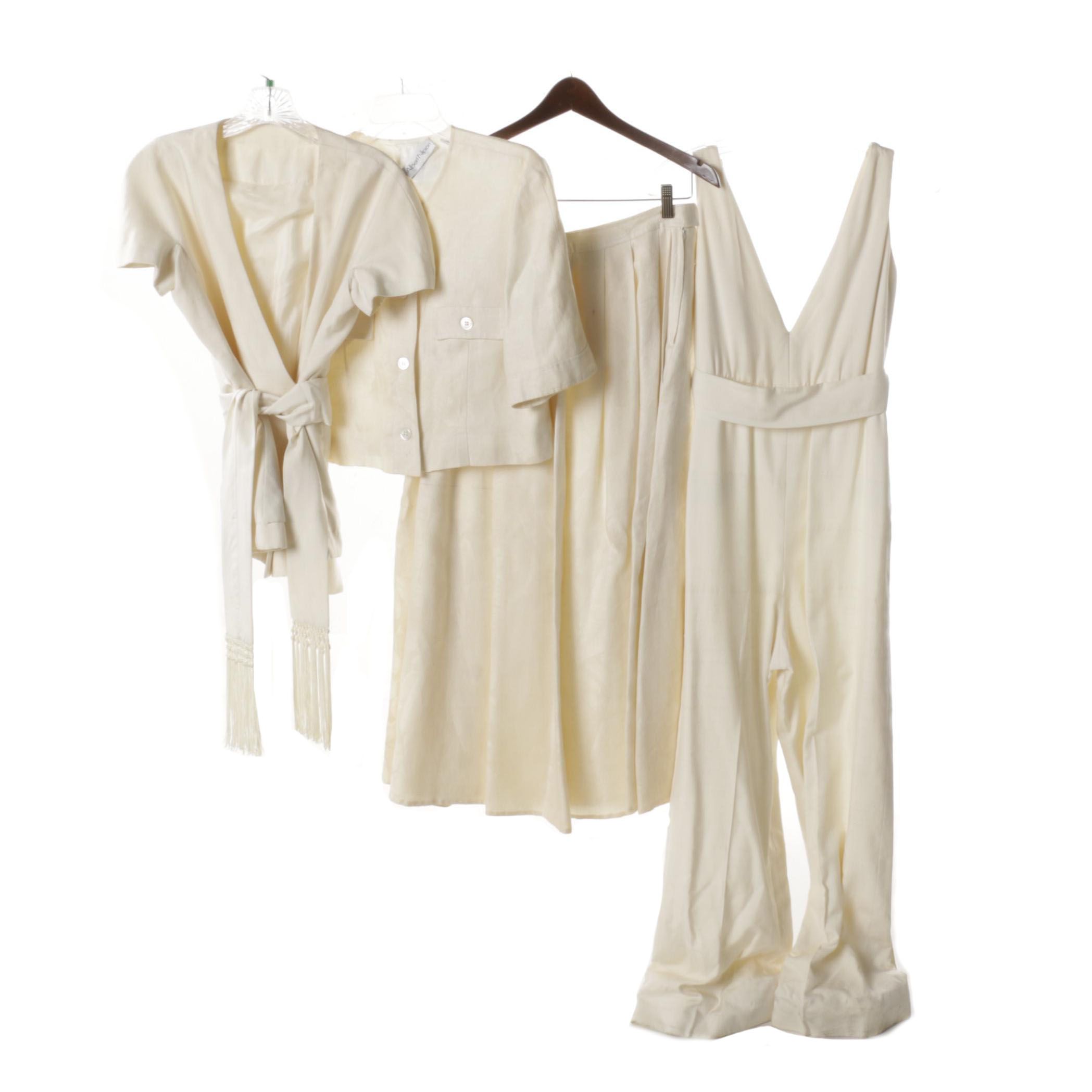 Women's Vintage Albert Nipon Skirt Suit