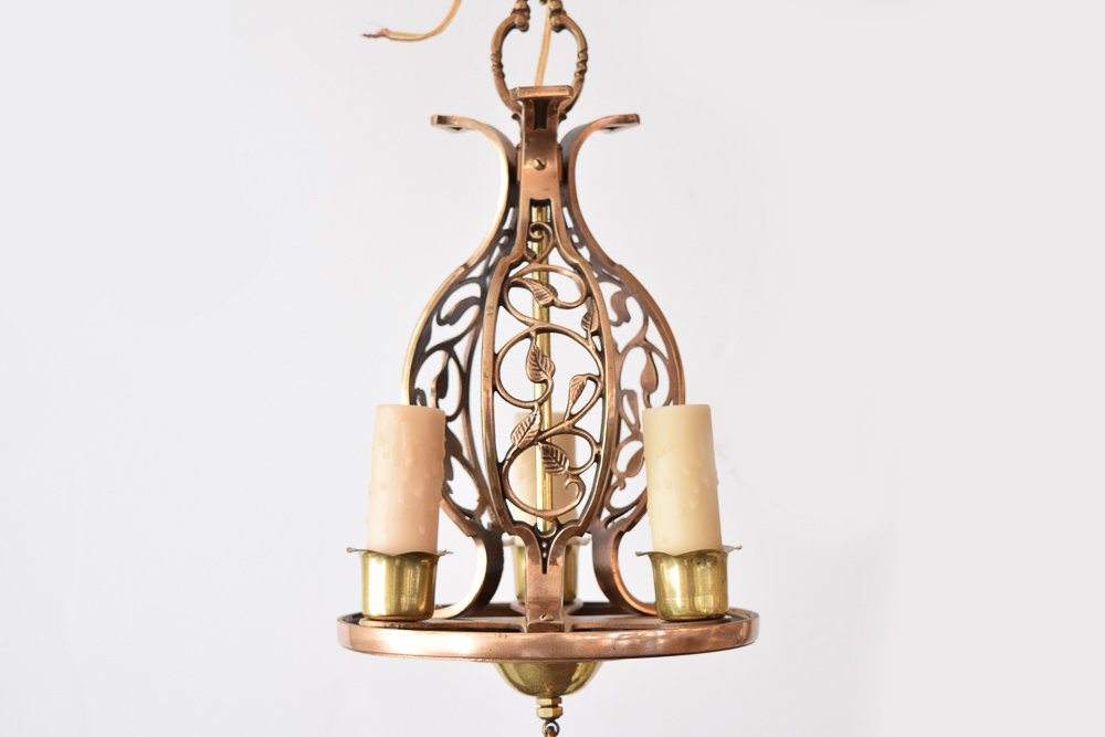 Small Brass Chandelier