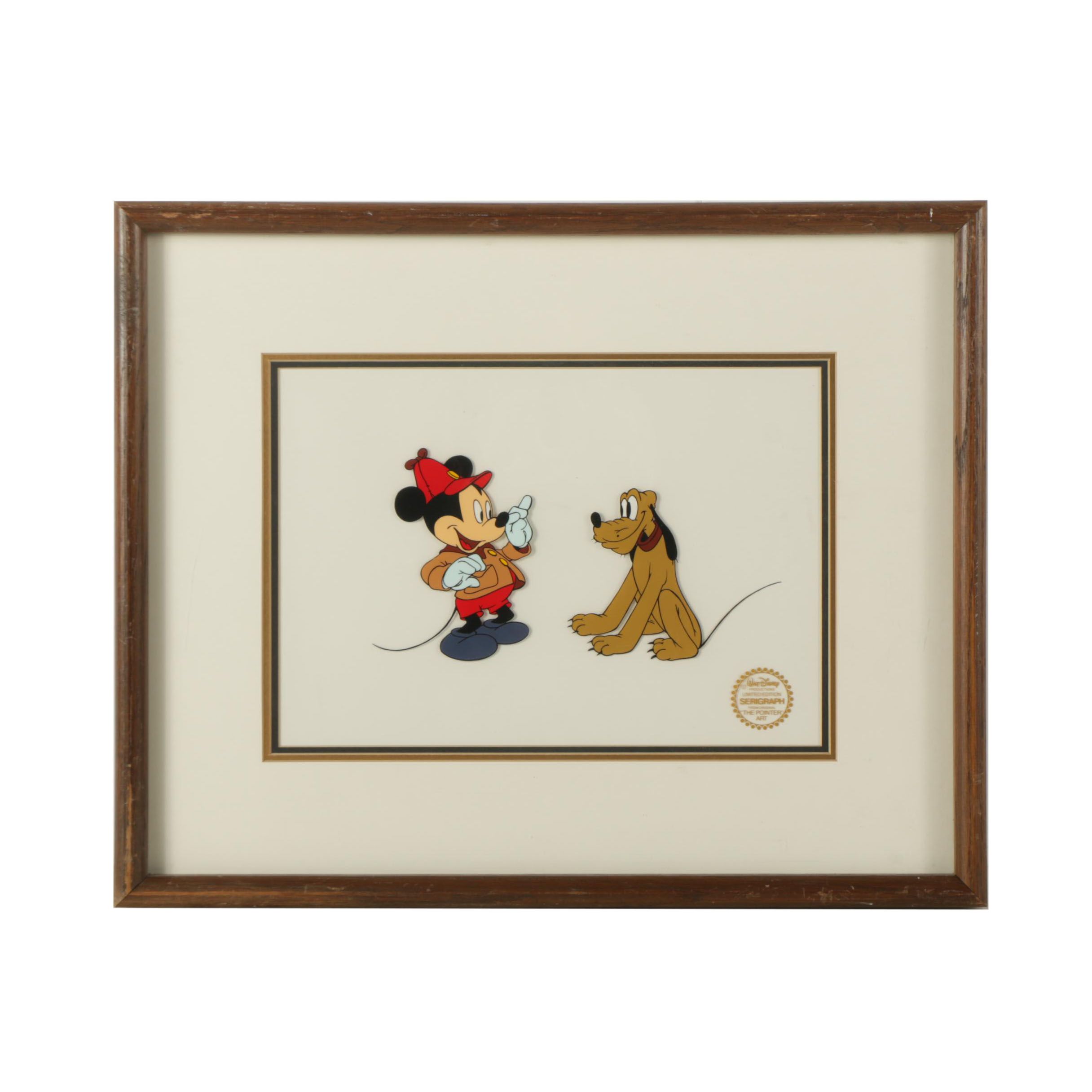 Walt Disney Productions Sericel "The Pointer"