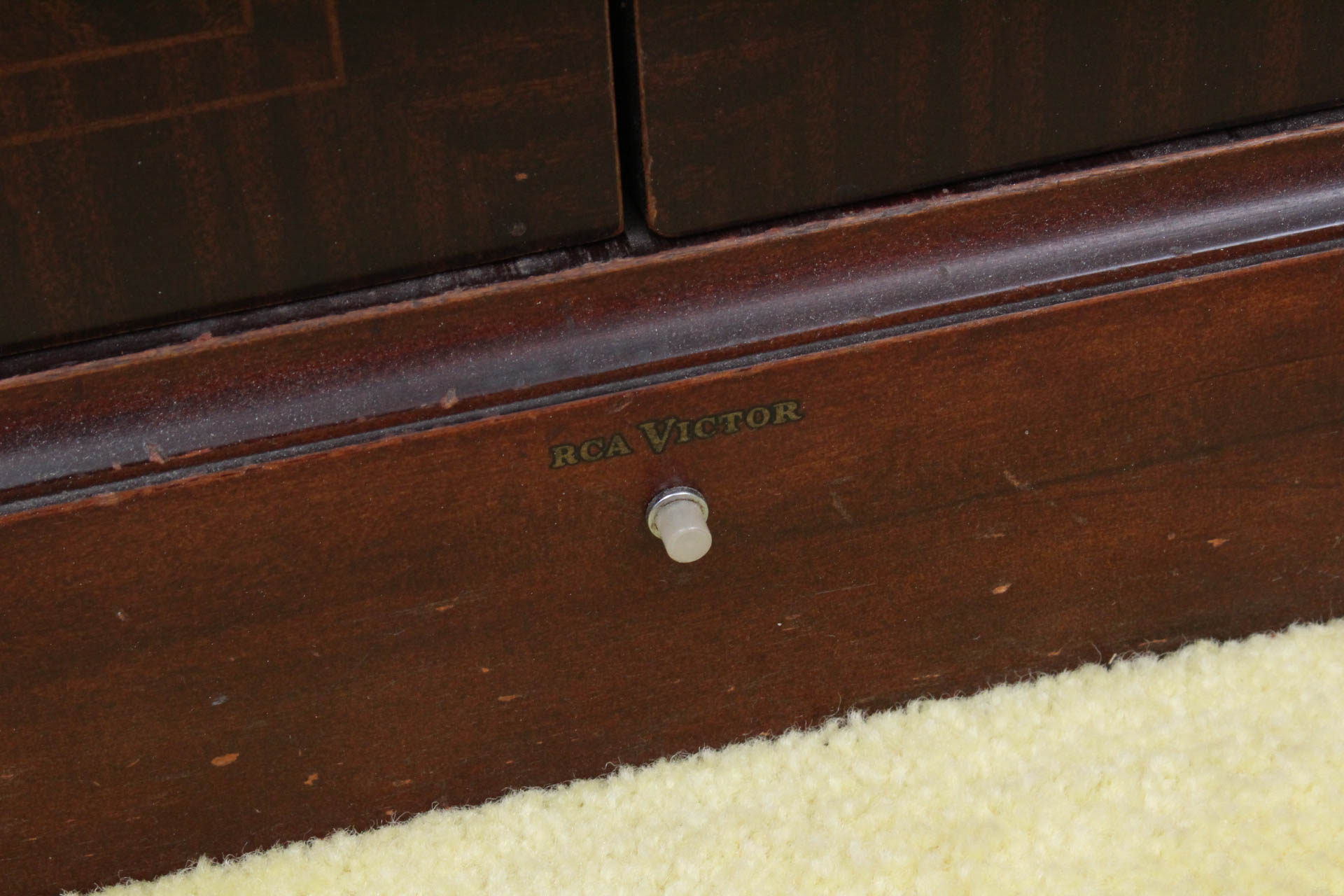 Repurposed Vintage RCA Victor Radio Cabinet