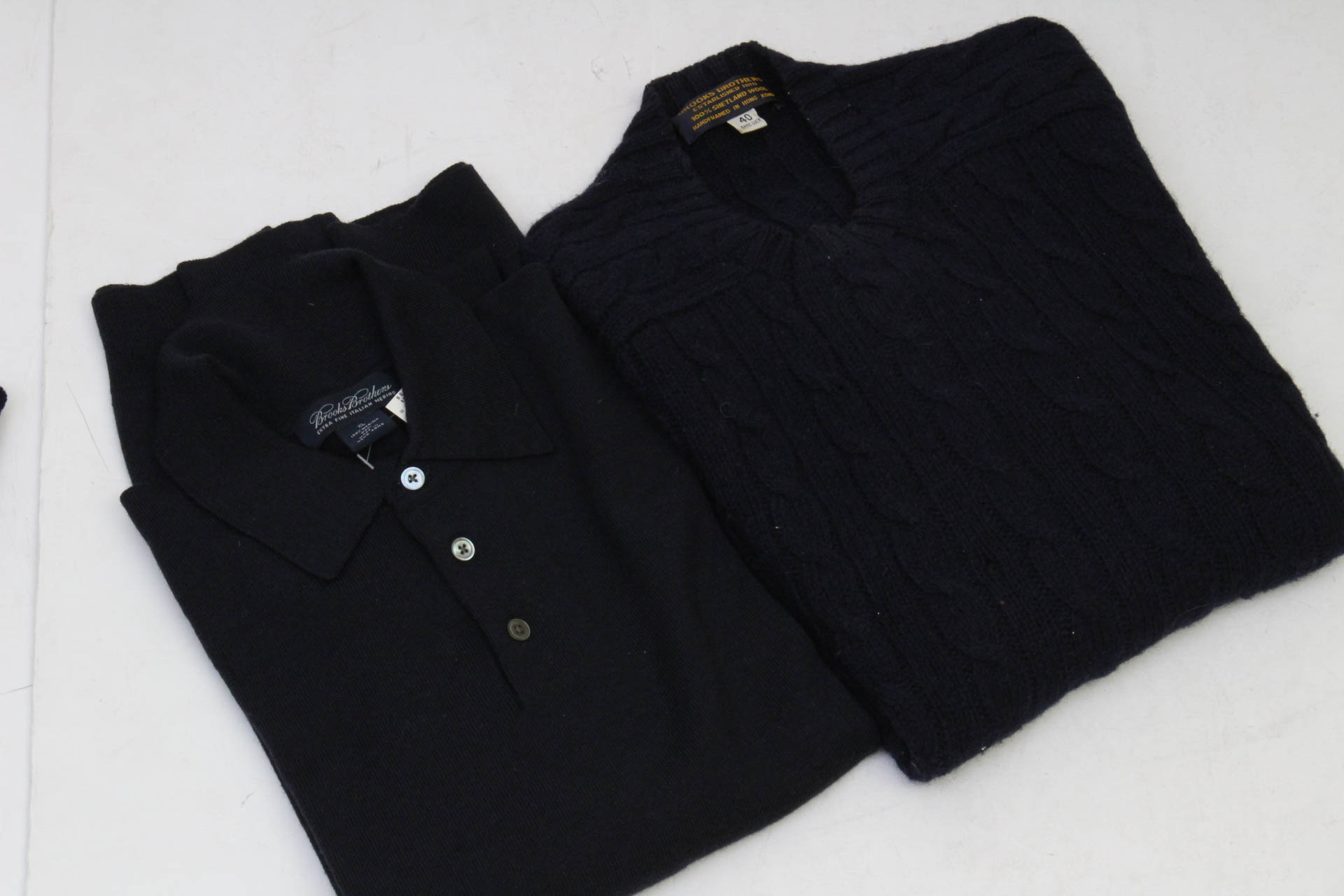 Men's Wool Sweaters Featuring Brooks Brothers