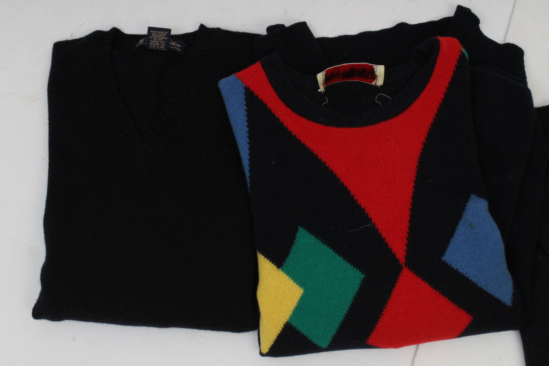 Men's Wool Sweaters Featuring Brooks Brothers