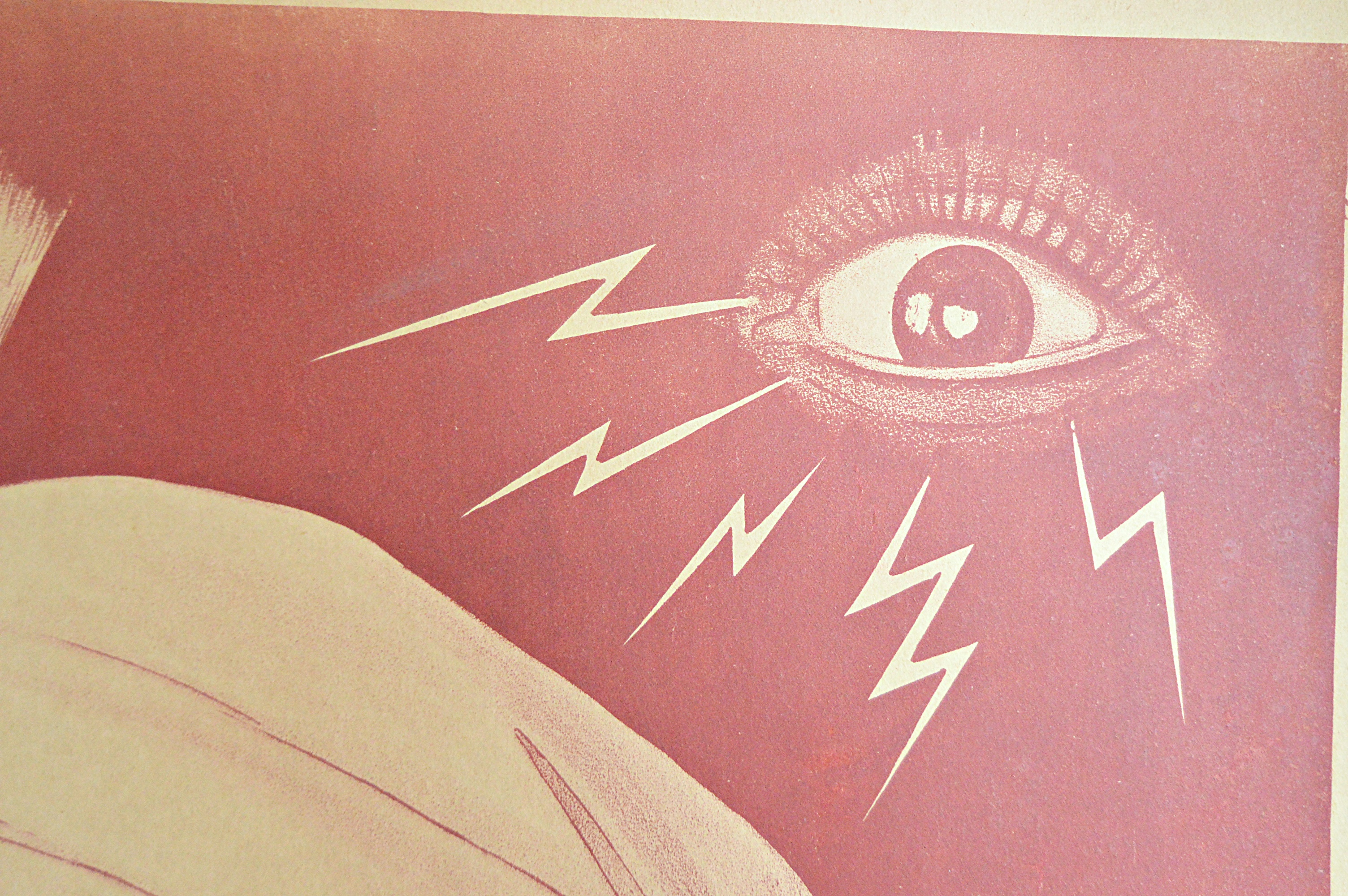 Early 20th-Century "The Great V. Gramby" French Magician Lithographic Poster