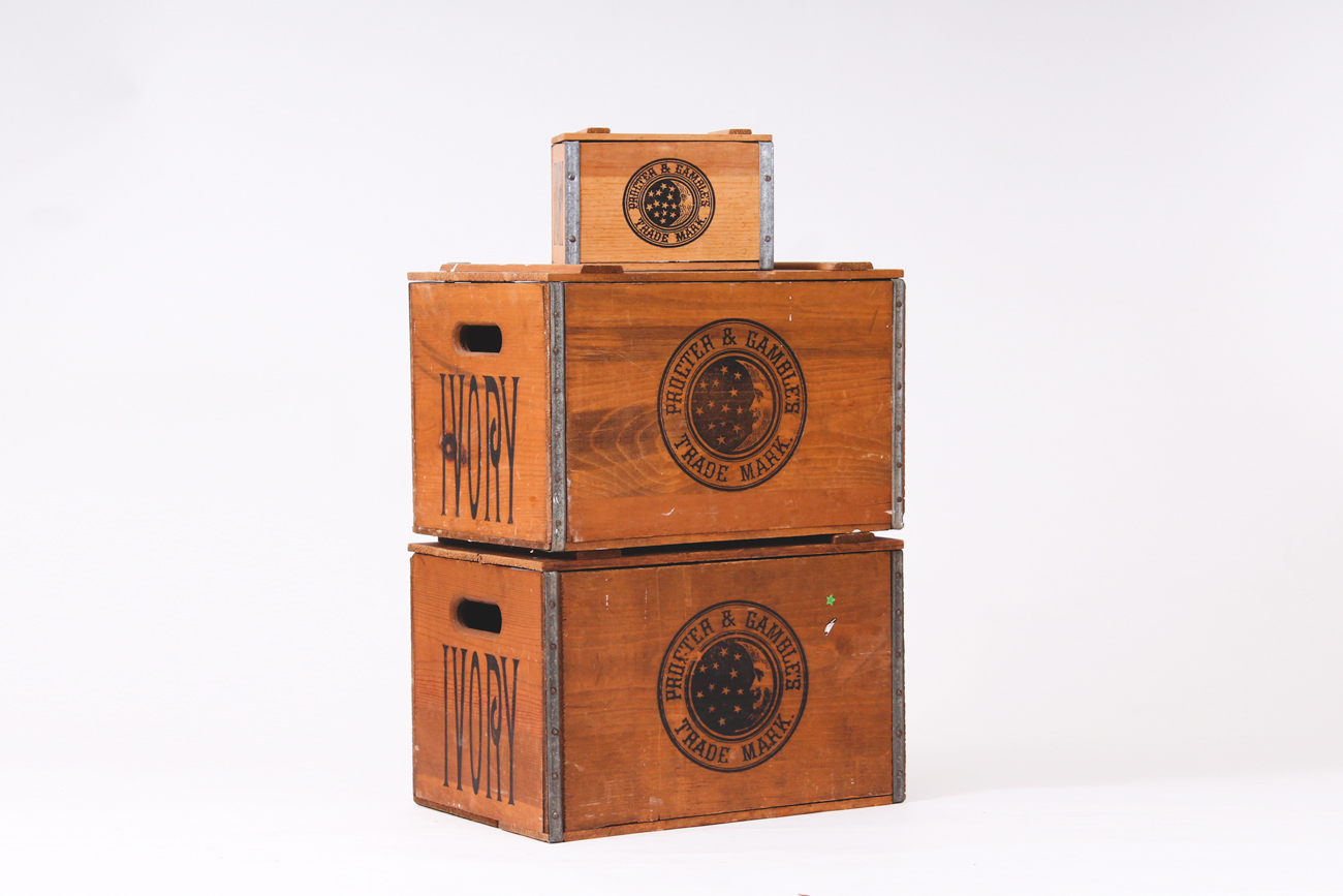 Vintage Procter & Gamble Ivory Soap Boxes