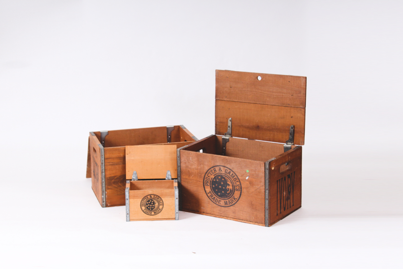 Vintage Procter & Gamble Ivory Soap Boxes