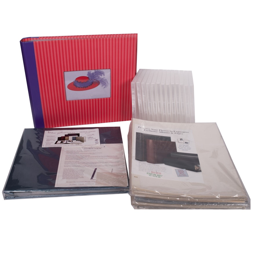New DVD Cases, Photo Albums, and Photo Album Refill Pages