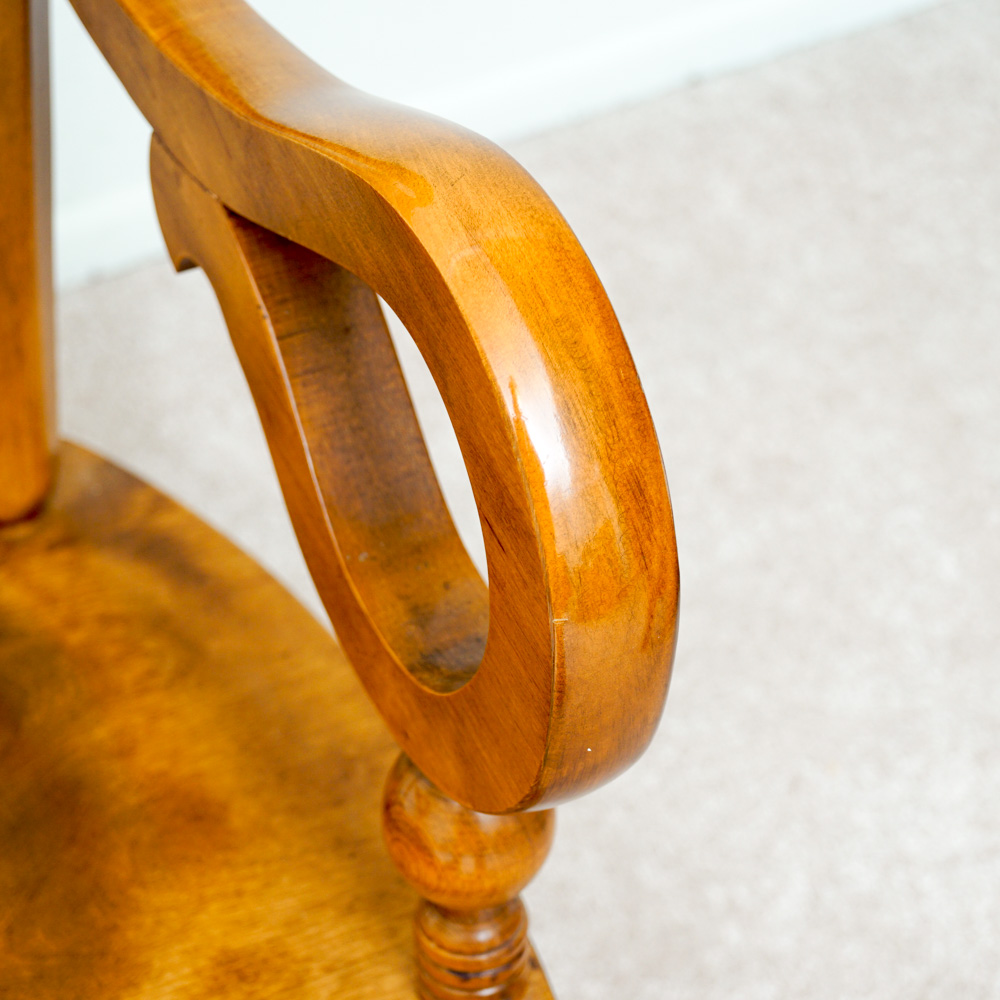 Vintage Maple Rocking Chair by Ethan Allen