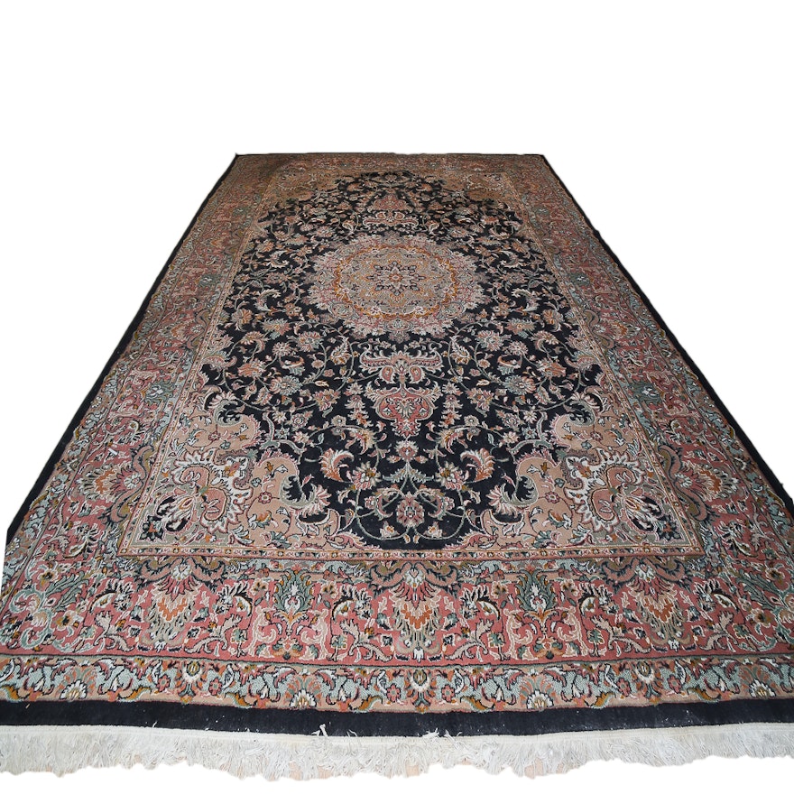 Large Power-Loomed Sahand Persian Area Rug