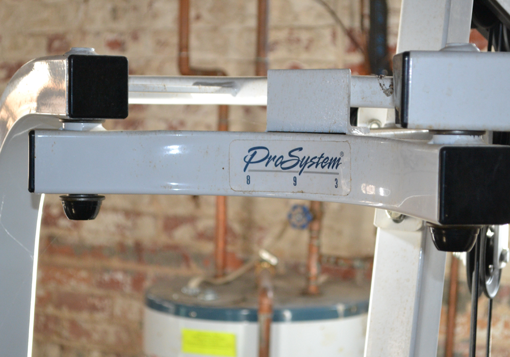 Parabody 893 Pro Weight Lifting System with Accessories