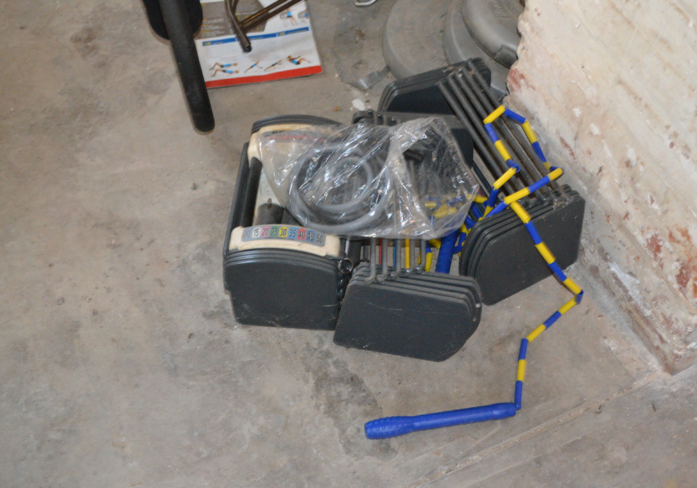 Parabody 893 Pro Weight Lifting System with Accessories