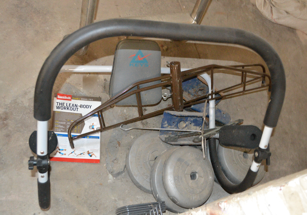 Parabody 893 Pro Weight Lifting System with Accessories