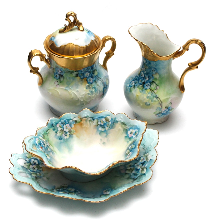 Jean Pouyat Limoges Porcelain Tableware