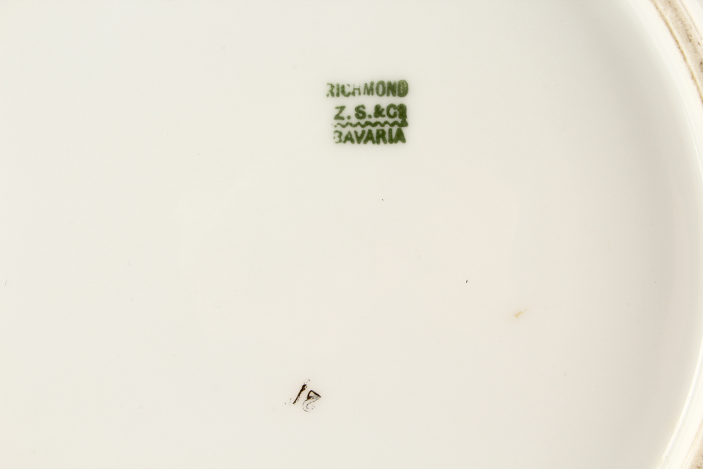 Antique East Liverpool Pottery and Mustache Cup