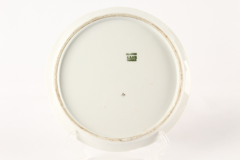 Antique East Liverpool Pottery and Mustache Cup