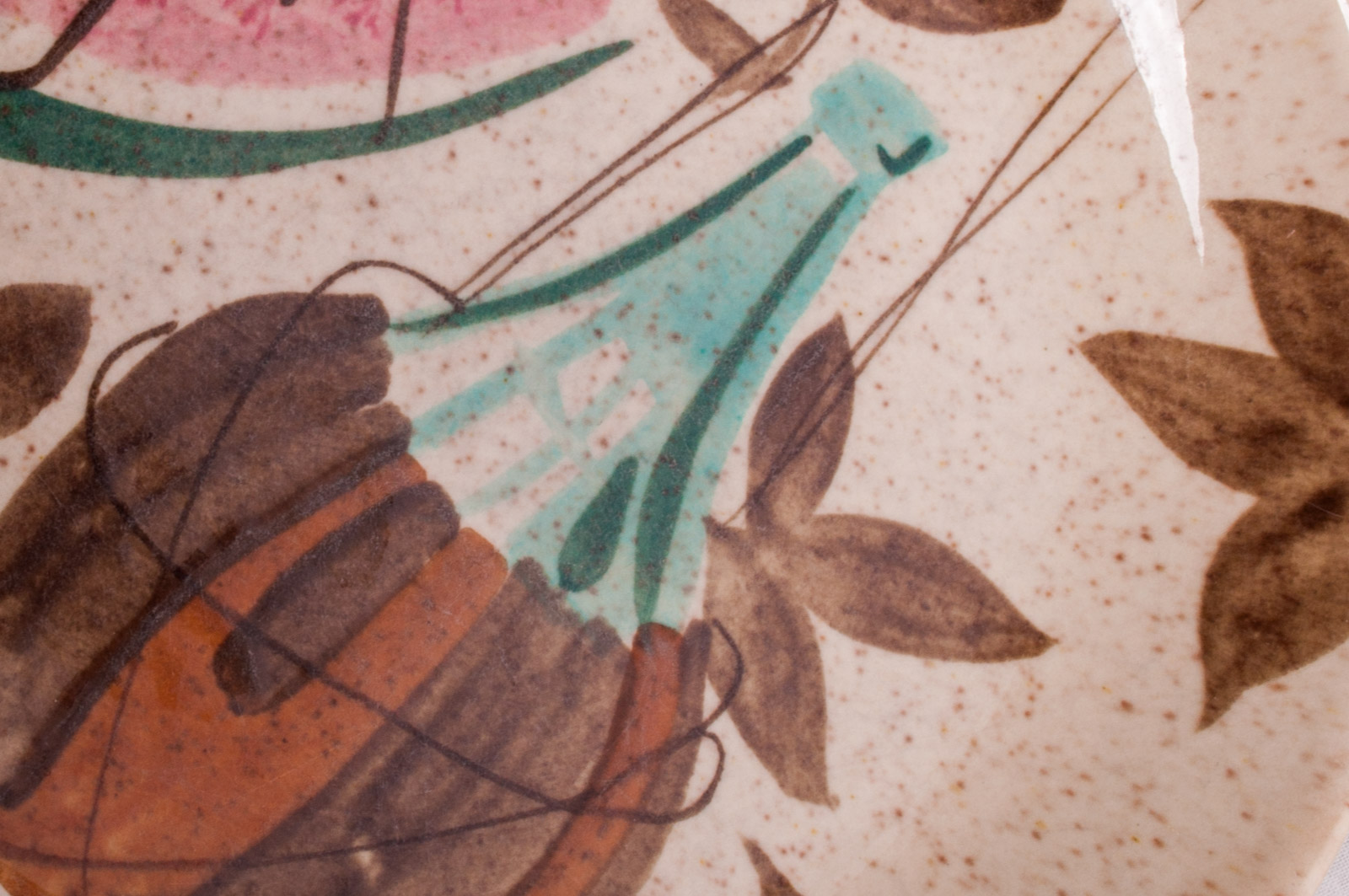 Vintage Red Wing "Tampico" Hand-Painted China Tableware