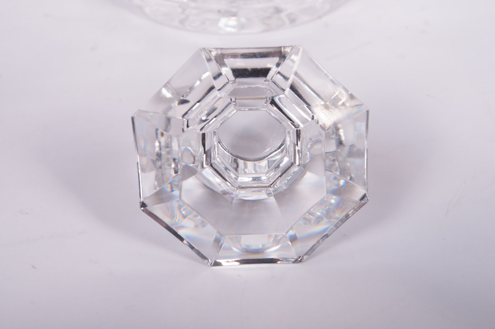 Vintage Val St. Lambert "Metternich Fantaisie" Crystal Decanter and Stemware