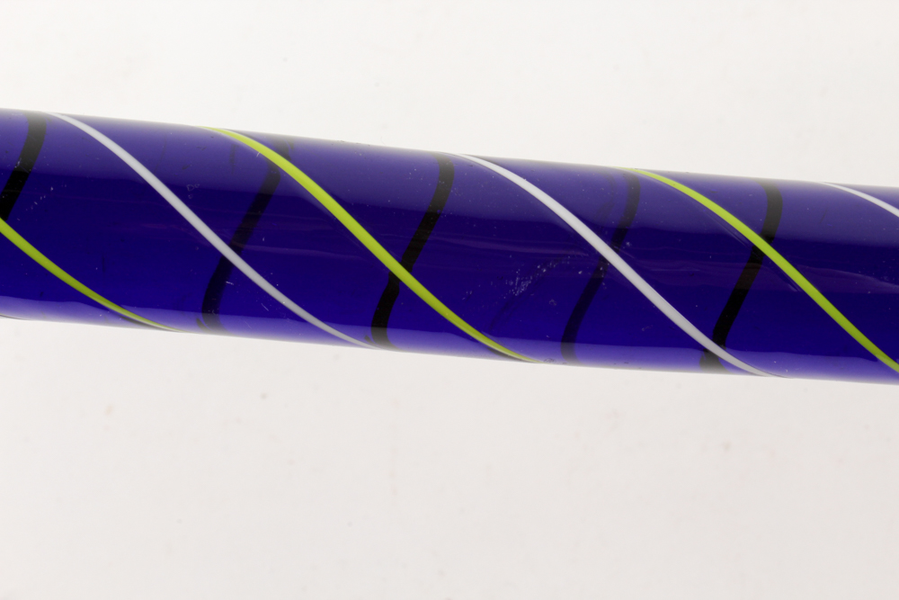 Vintage Art Glass Walking Stick