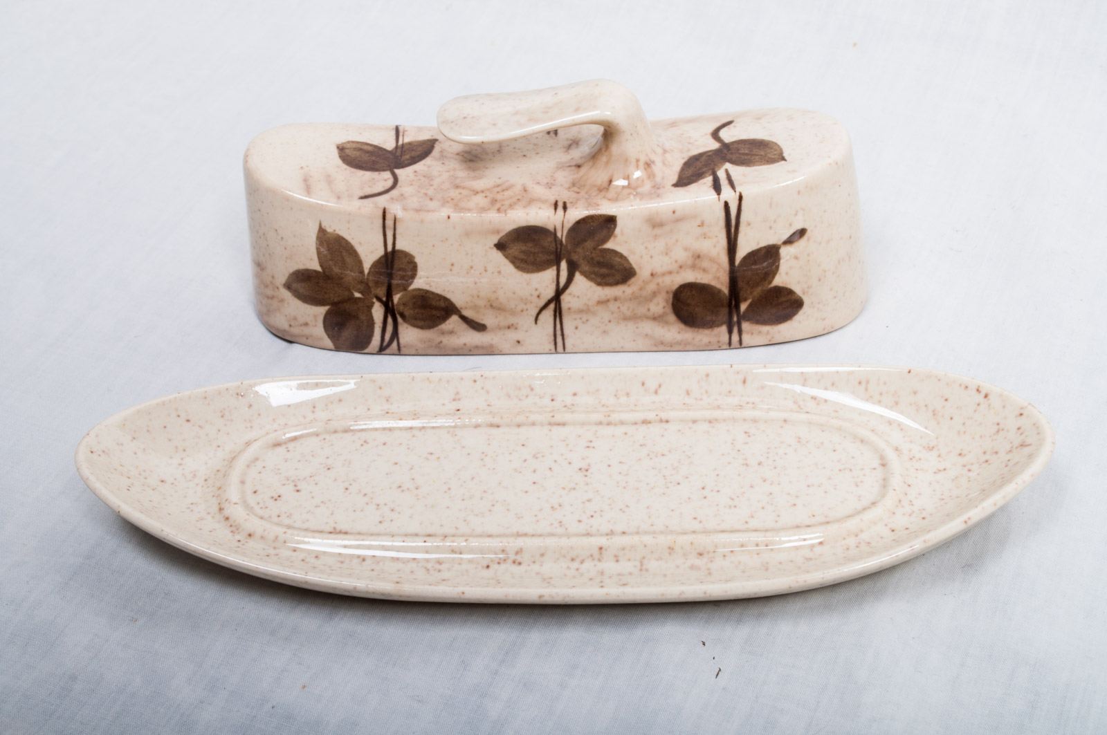 Vintage Red Wing "Tampico" Hand-Painted China Tableware