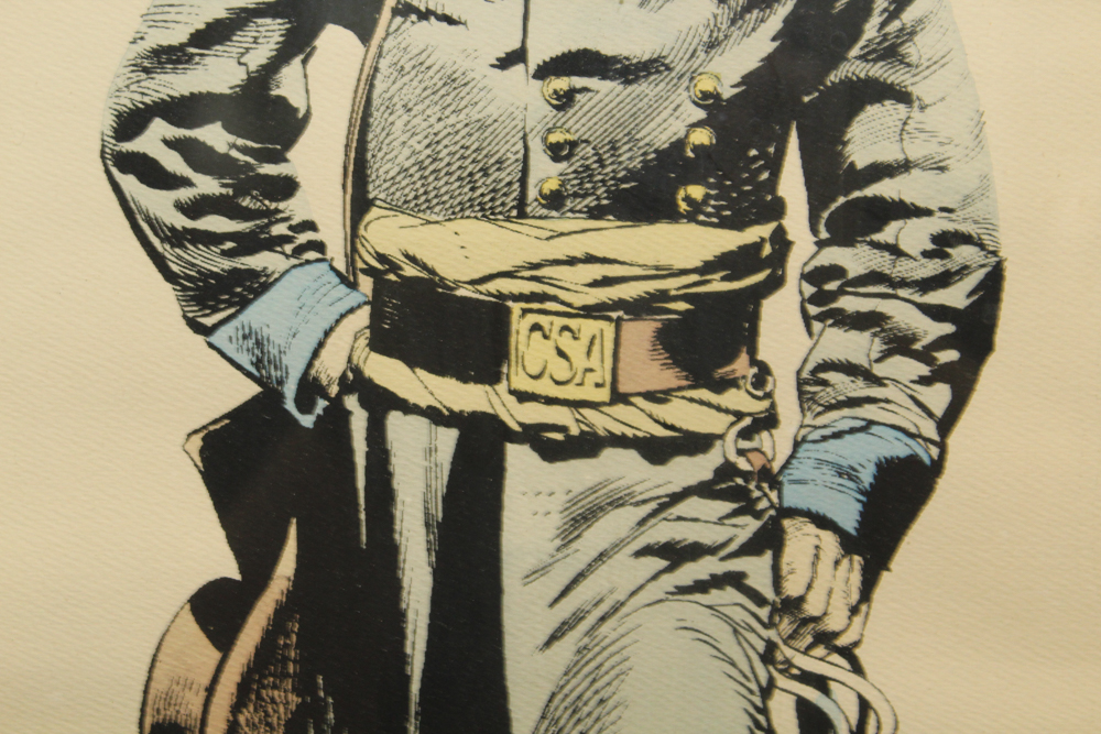 Jack Daug Hand-Colored Portrait of Major General George Pickett