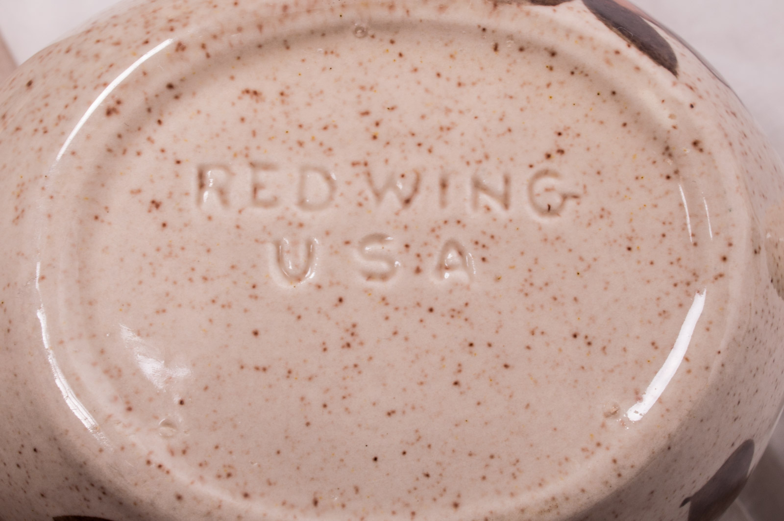 Vintage Red Wing "Tampico" Hand-Painted China Tableware