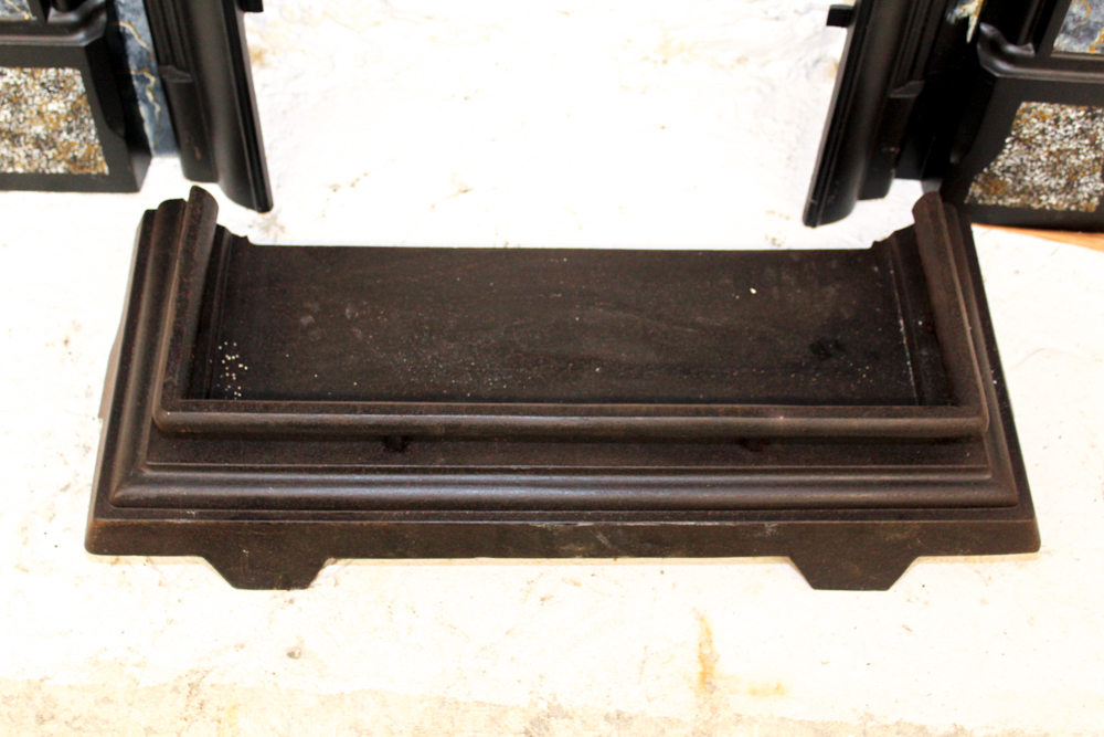 Refinished Victorian Style Fireplace Surround With Mantel