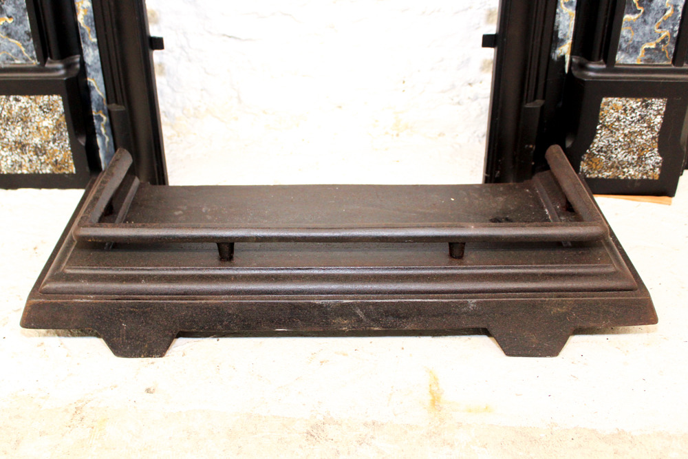 Refinished Victorian Style Fireplace Surround With Mantel