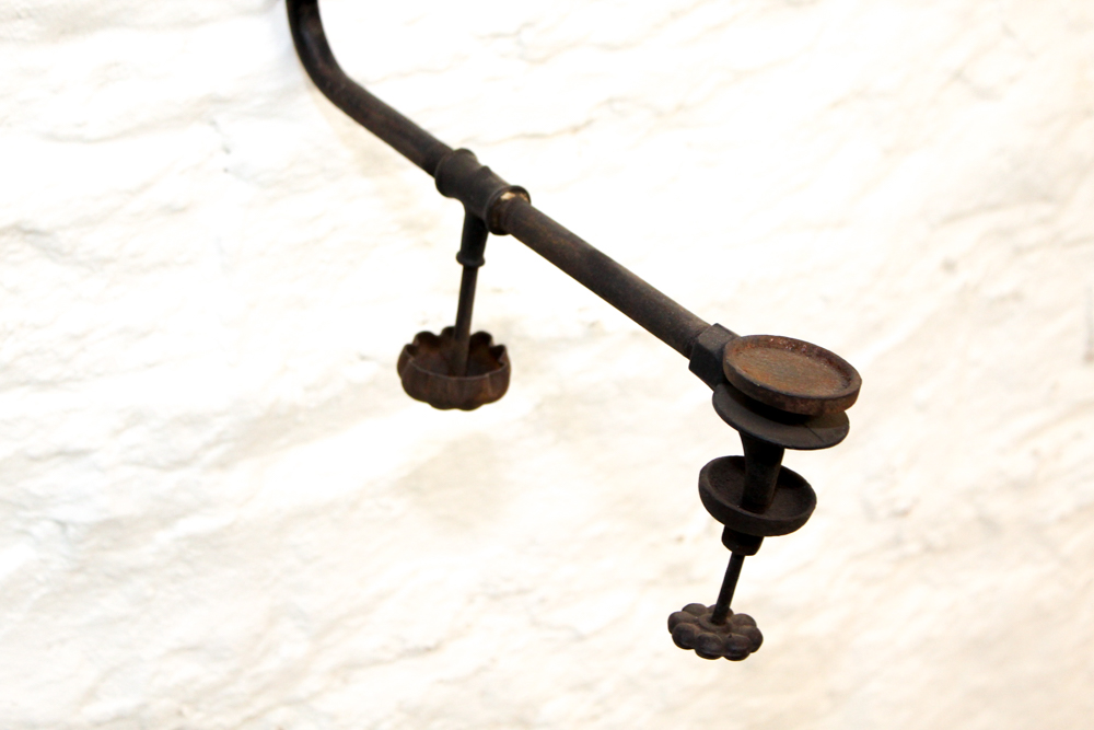 Antique Kerosene Portable Camp Light