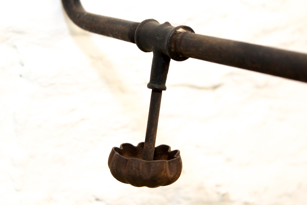 Antique Kerosene Portable Camp Light