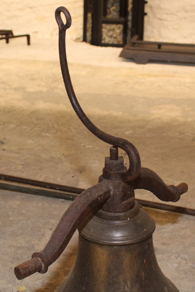 Antique Crystal Metal #2 Cast Iron Church Bell