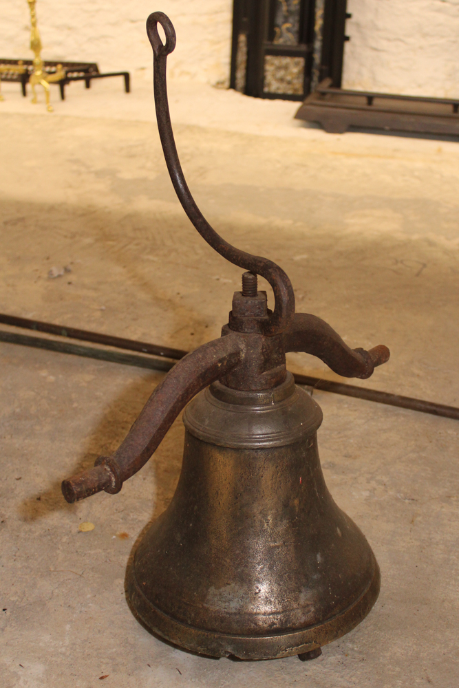 Antique Crystal Metal #2 Cast Iron Church Bell