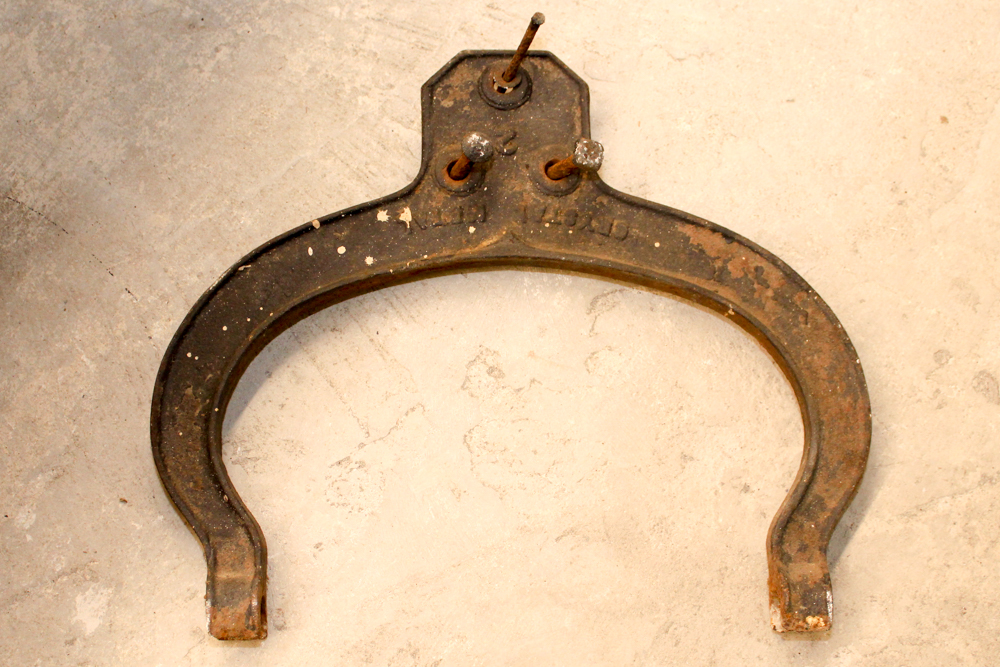 Antique Crystal Metal #2 Cast Iron Church Bell