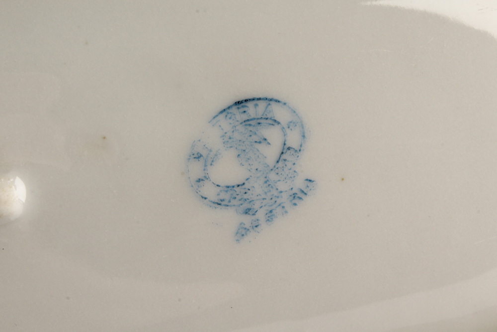 Early 20th C. Porcelain Tableware Featuring Bawo & Dotter