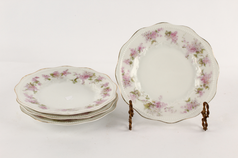 Early 20th C. Porcelain Tableware Featuring Bawo & Dotter