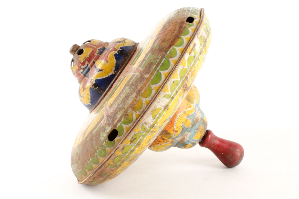 Vintage Tin Litho Tops