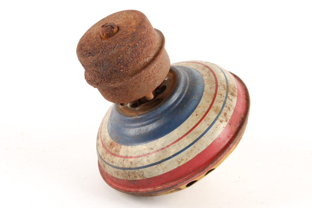 Vintage Tin Litho Tops