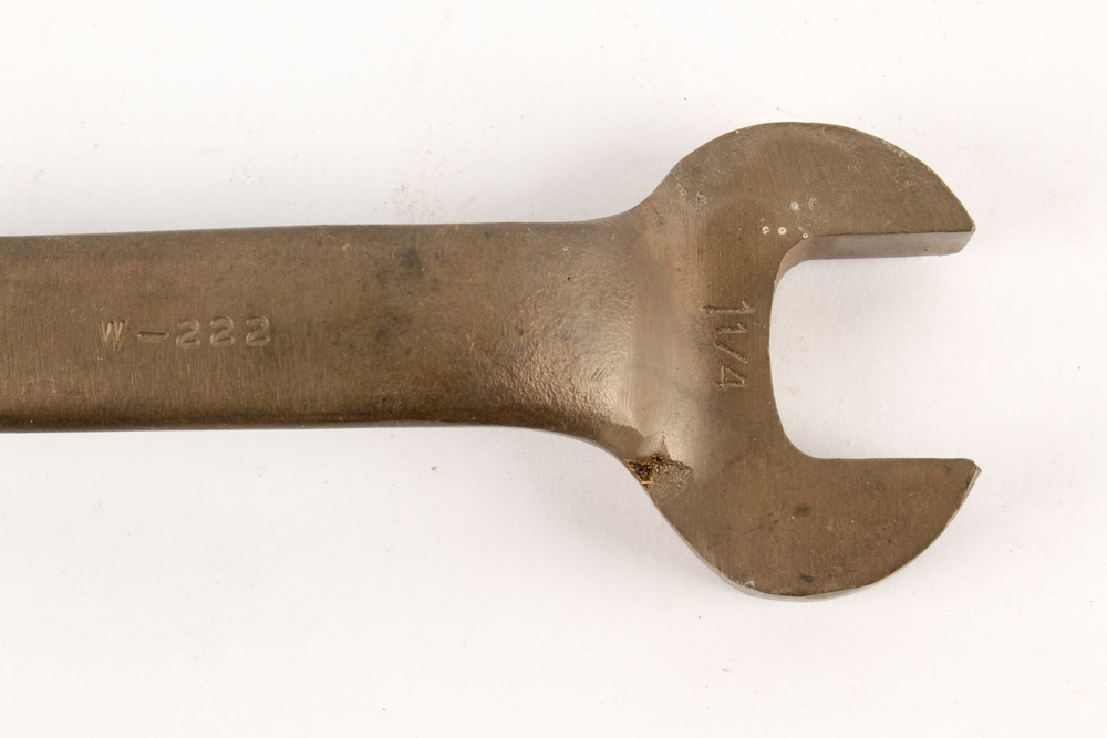 Open End Spud Wrenches and a Box End Wrench