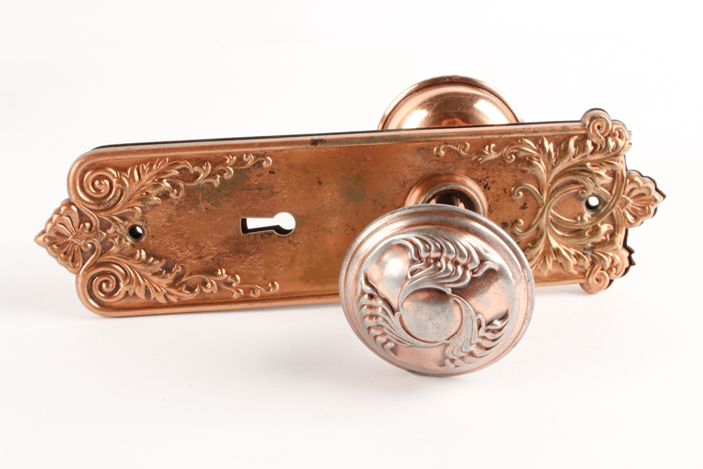 Antique Door Hardware and Rim Lock
