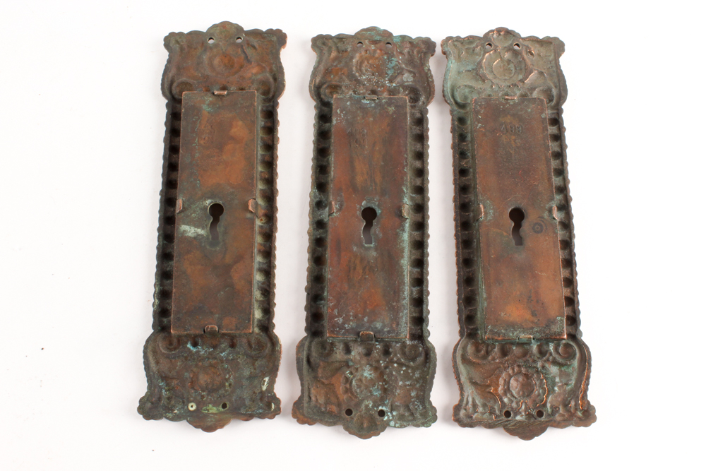 Antique Door Hardware and Rim Lock