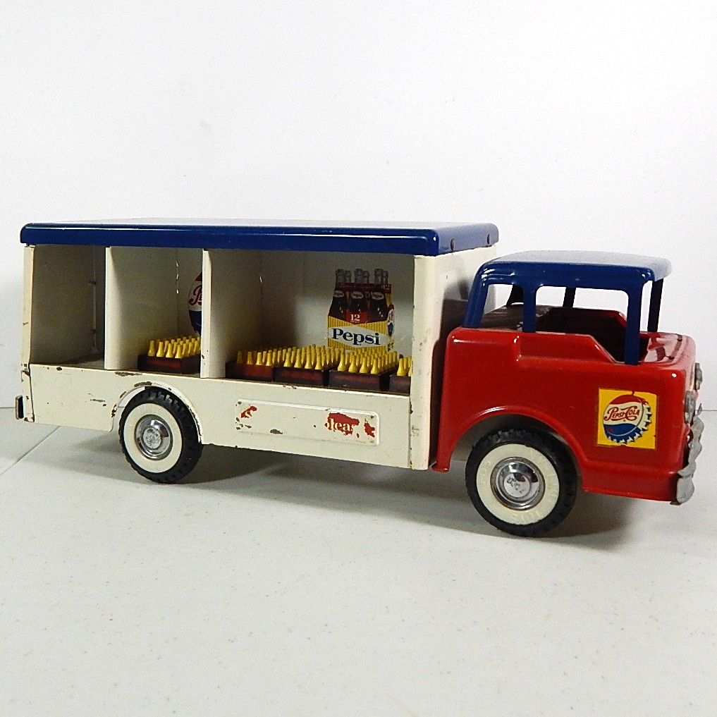 1960s Nylint Ford Pepsi Cola Delivery Toy Truck