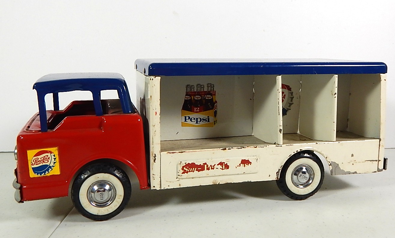 1960s Nylint Ford Pepsi Cola Delivery Toy Truck