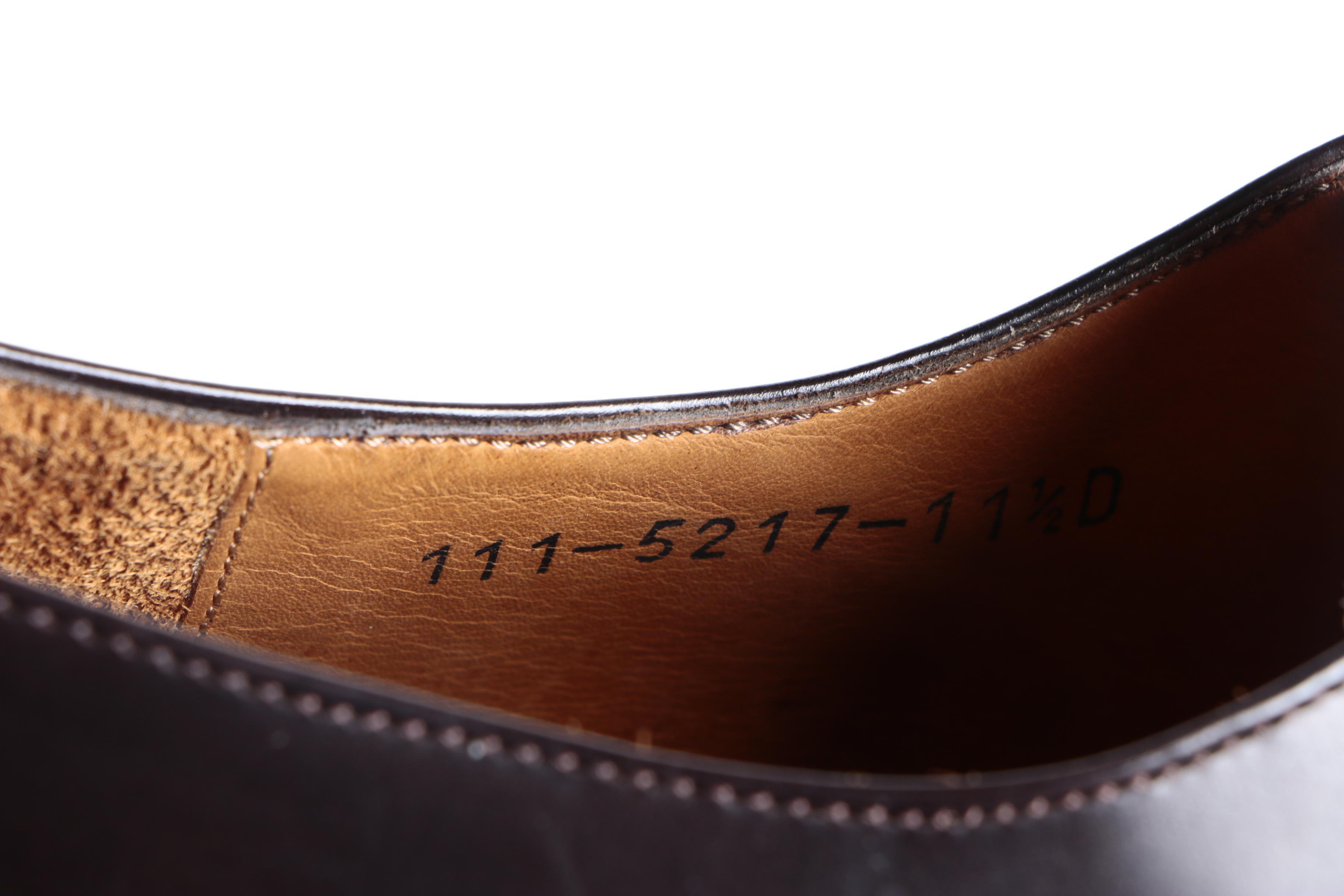 Men's Gucci Brown Leather Monk Strap Loafers