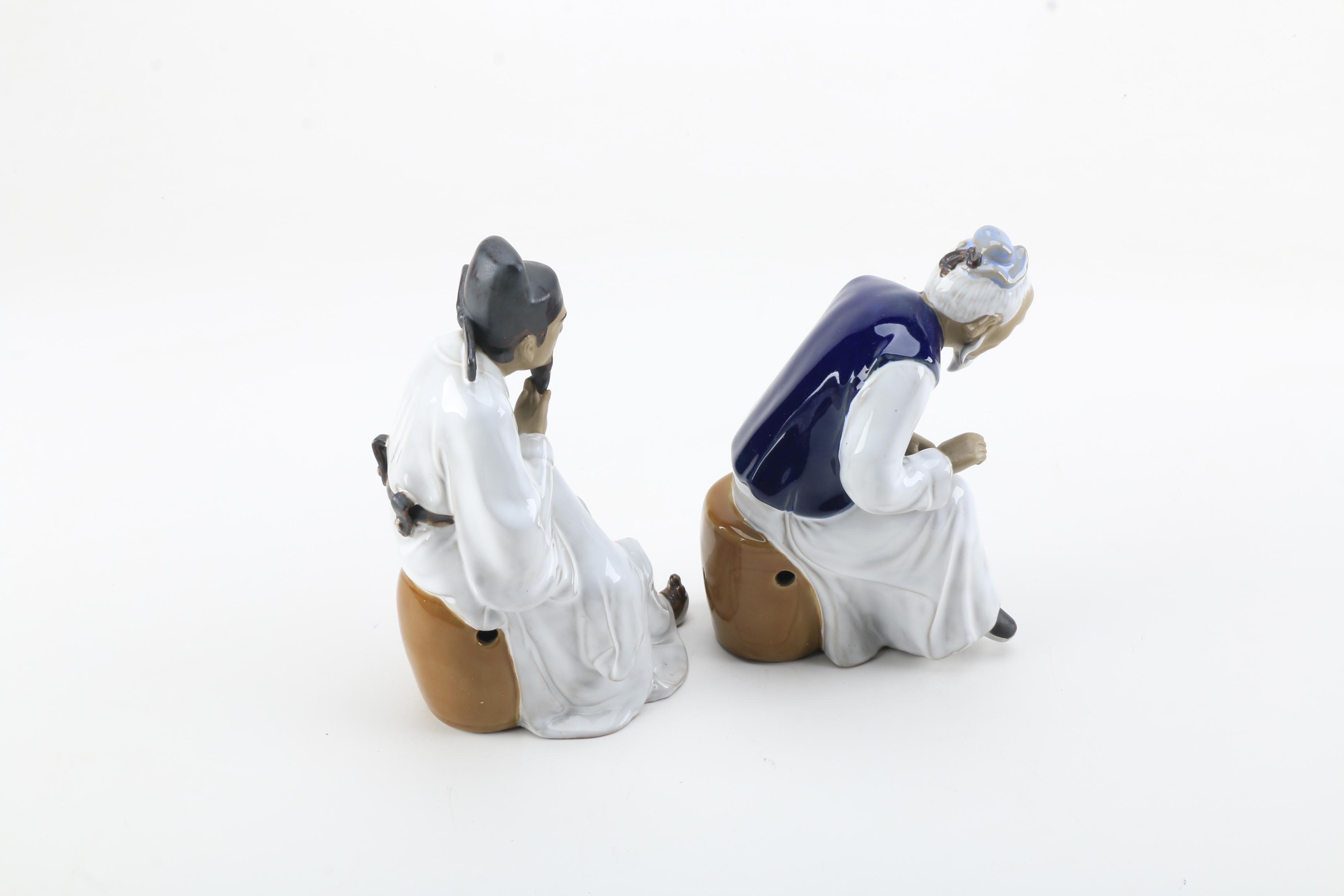 Shiwan Ware Figurines
