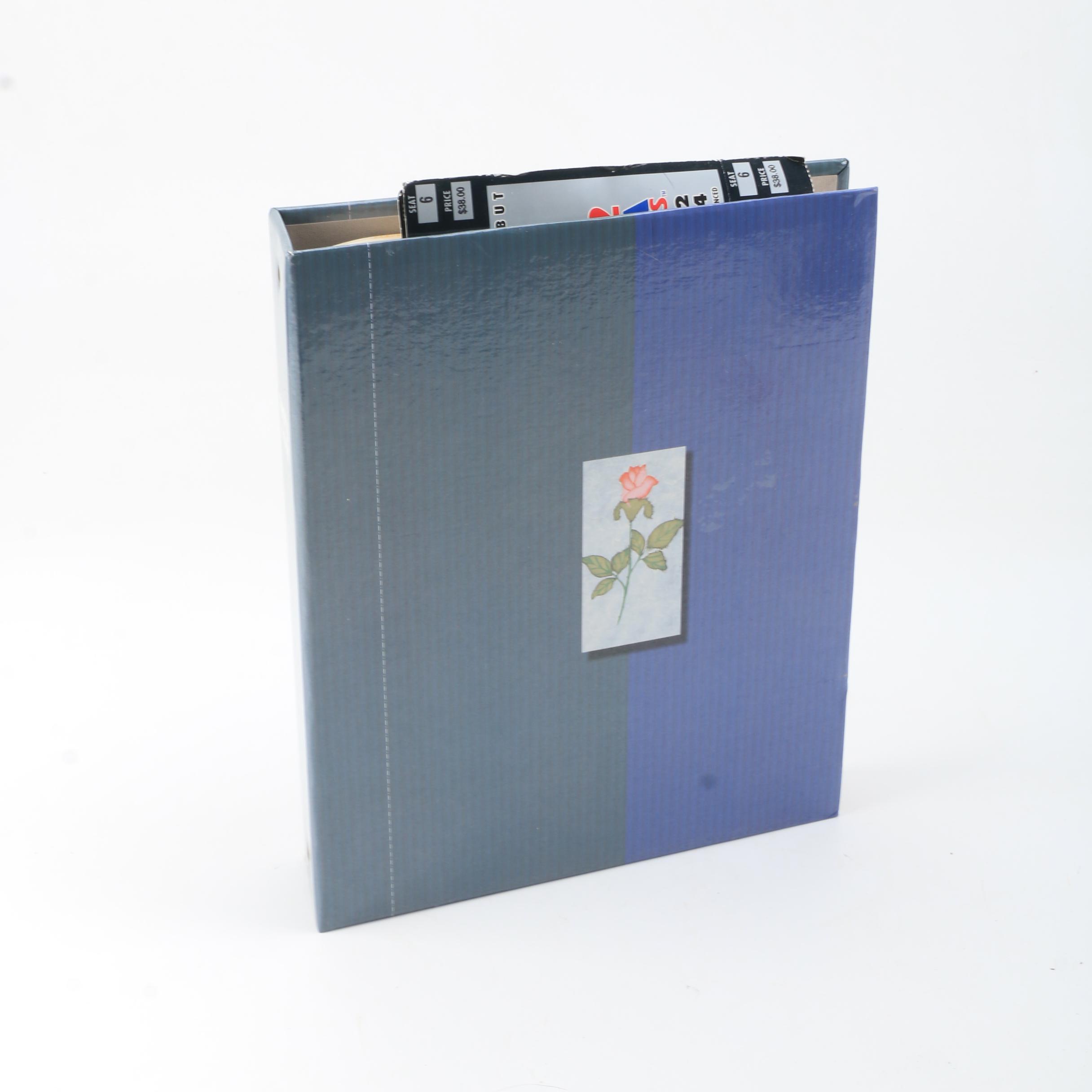 Pro Sports Ticket Stubs